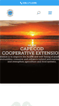 Mobile Screenshot of capecodextension.org